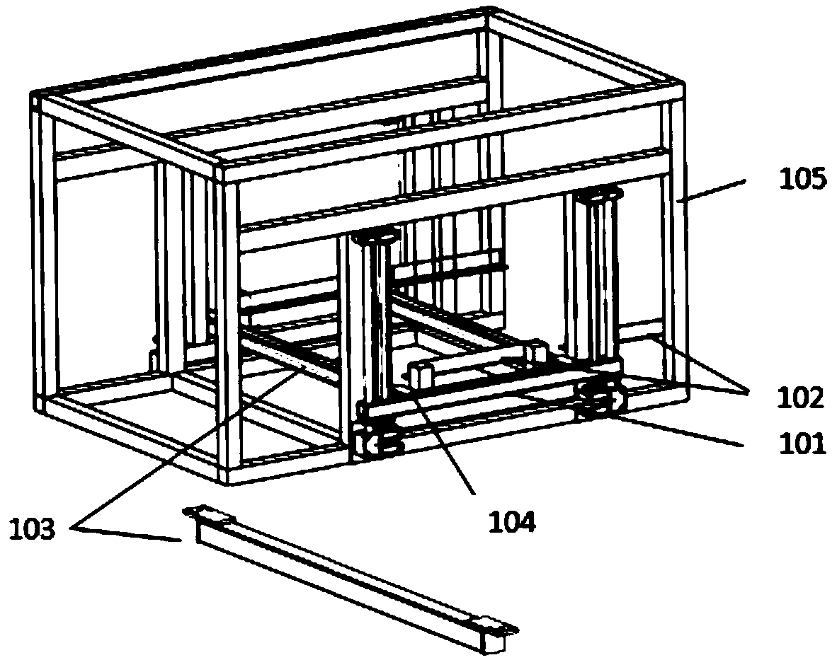 A 3D printer hot bed system suitable for large and medium printing sizes and its working method