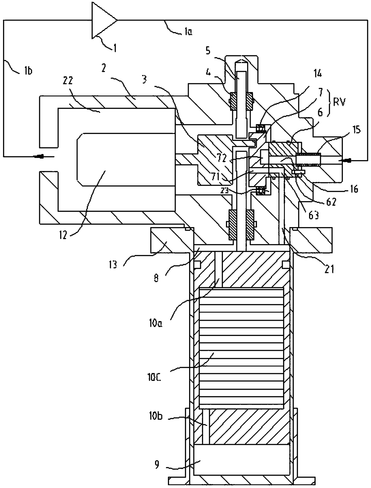 High-reliability low-temperature refrigerator