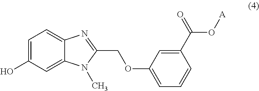 Process for preparing benzoic acid esters