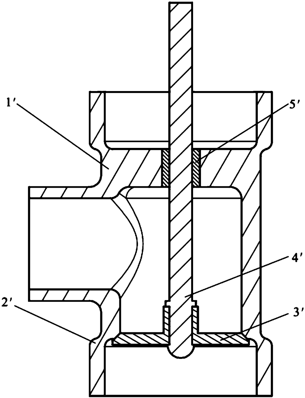 EGR valve and waste gas recirculation system