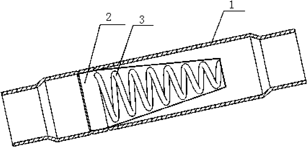 Level glass structure of air conditioning refrigerant filter