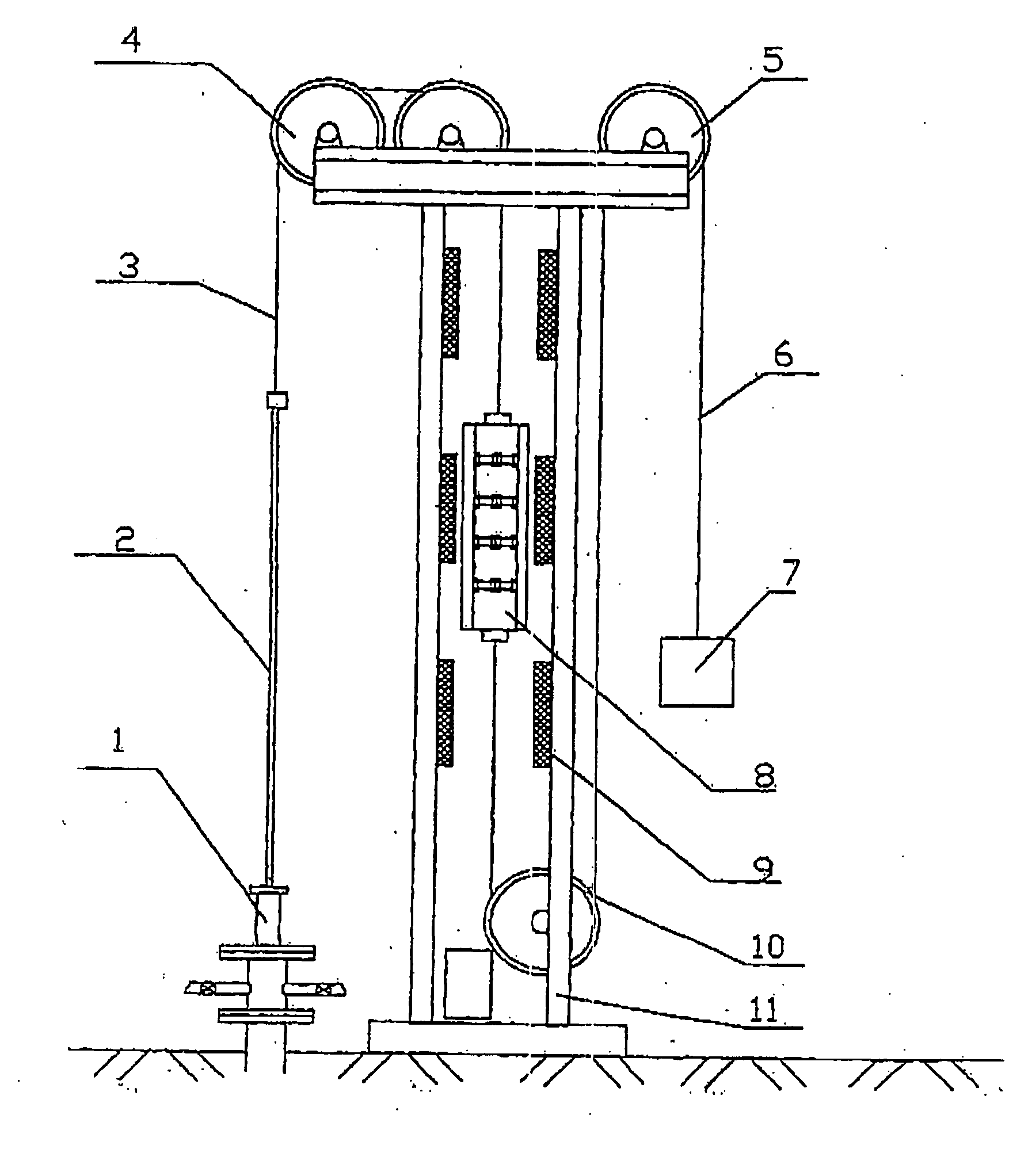 Pumping unit driven by a linear electric motor