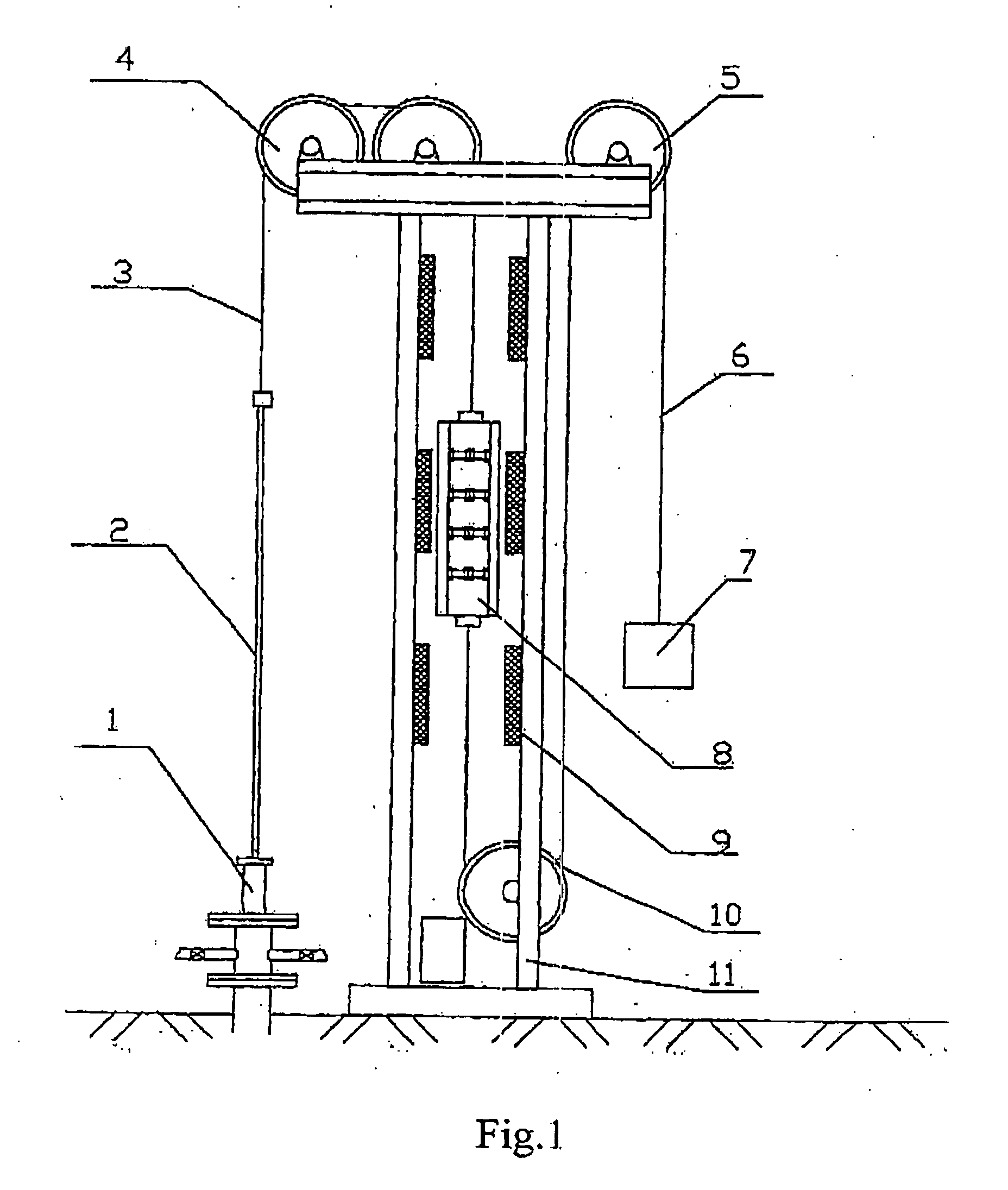 Pumping unit driven by a linear electric motor