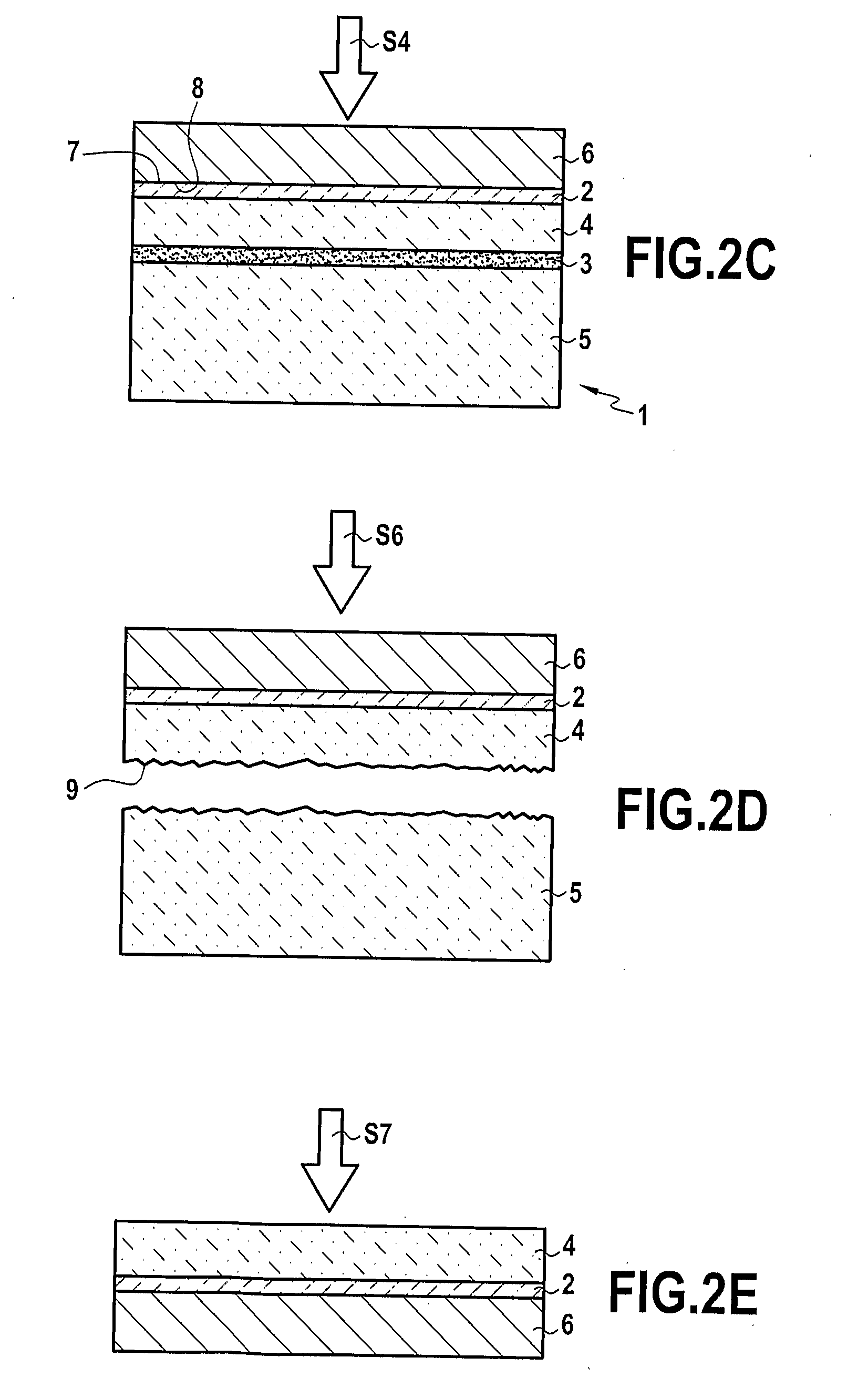 Method of producing an soi structure with an insulating layer of controlled thickness