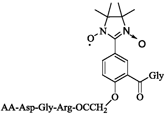 1S-methyl-beta-tetrahydrocarbolineacyl-K(ARPAK)-RGDV, synthesis, activity and application thereof