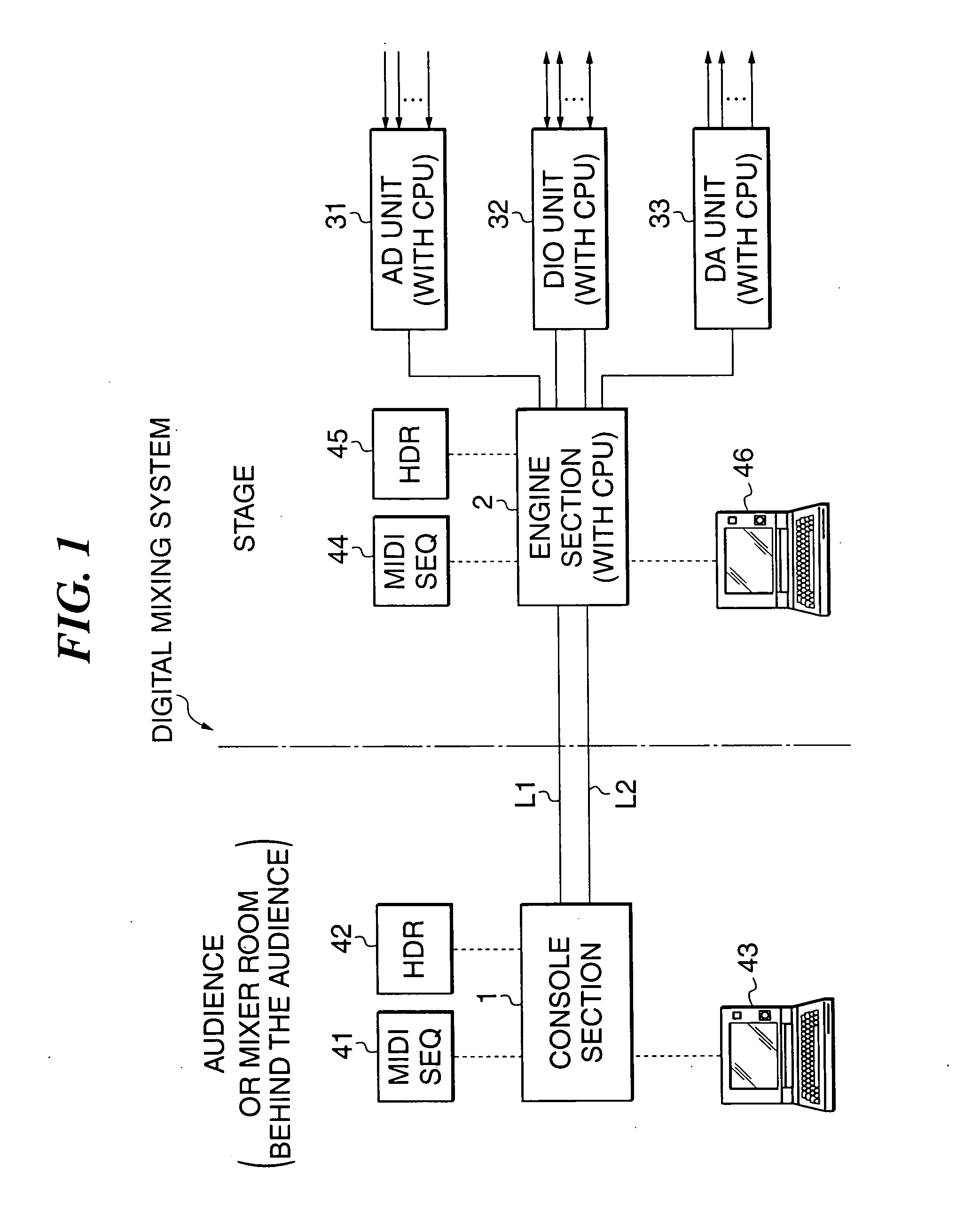 Digital mixing system, engine apparatus, console apparatus, digital mixing method, engine apparatus control method, console apparatus control method, and programs executing these control methods