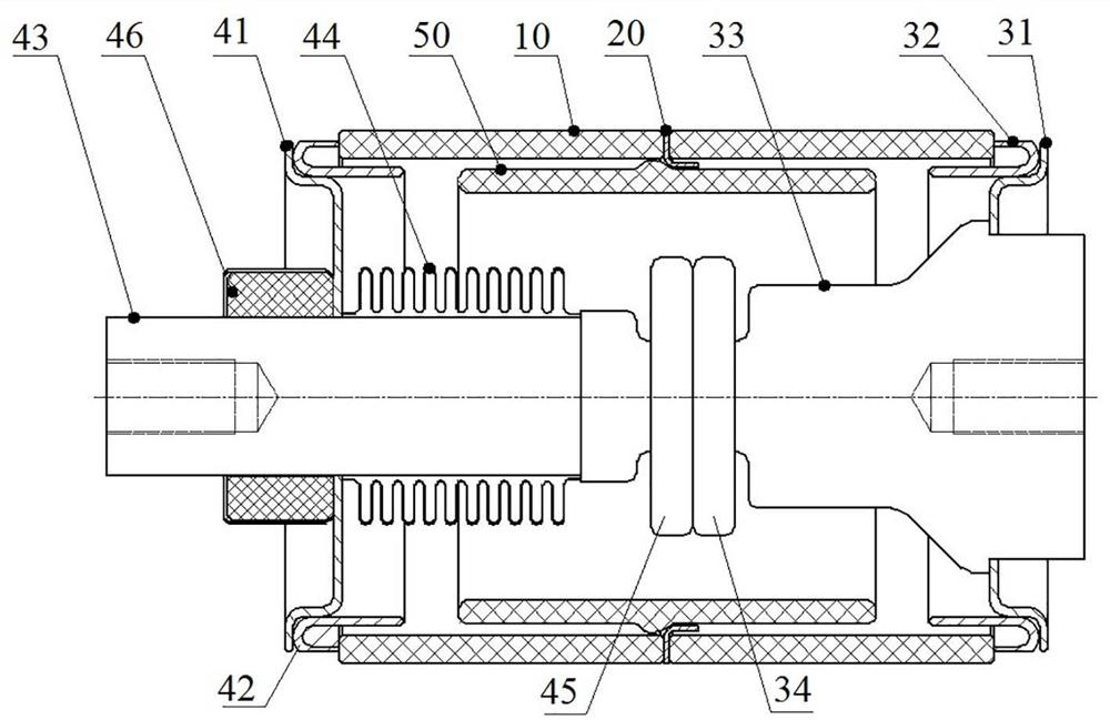 Main shielding case of vacuum arc-extinguishing chamber and vacuum arc-extinguishing chamber