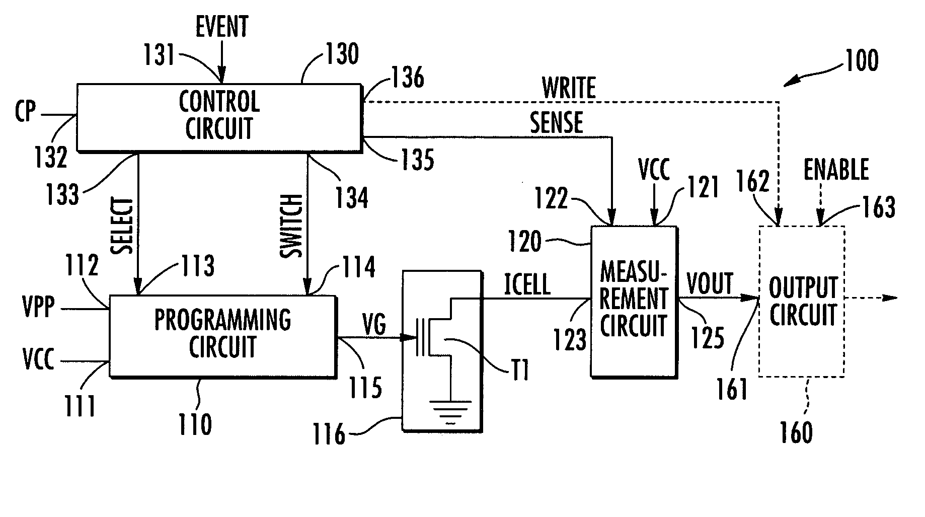 Use detecting circuit