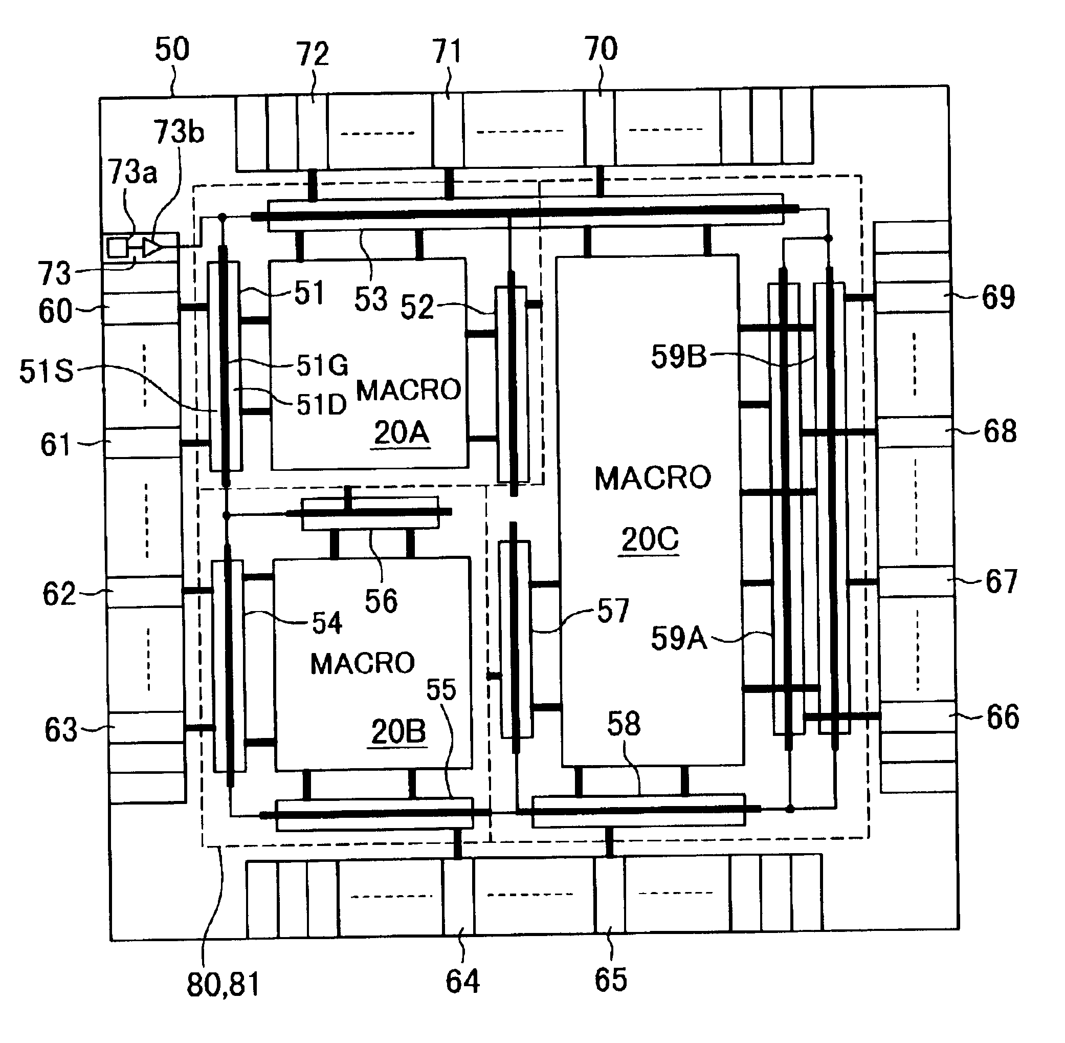 Multi-threshold MIS integrated circuit device and circuit design method thereof