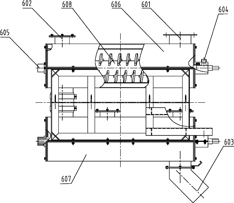 Sludge dehydrating and drying process method and device