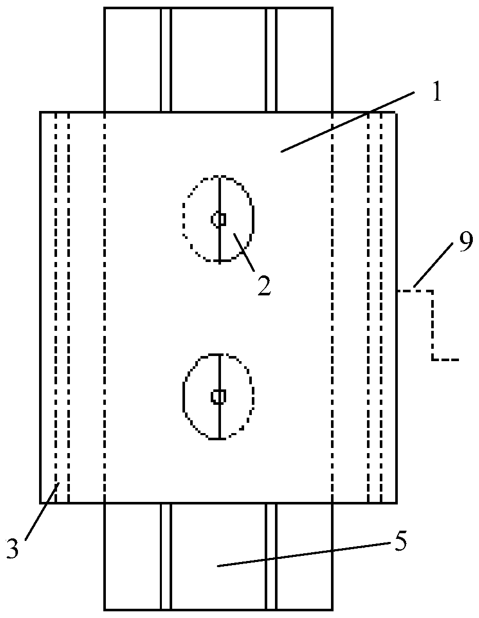 A portable device for processing the surface topography of structural surface of original rock and its operation method