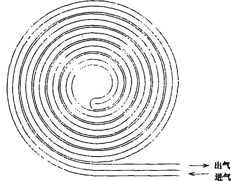 Cryoablation system with precooling device and control method thereof