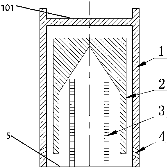 Variable-resistance energy-saving blast cap