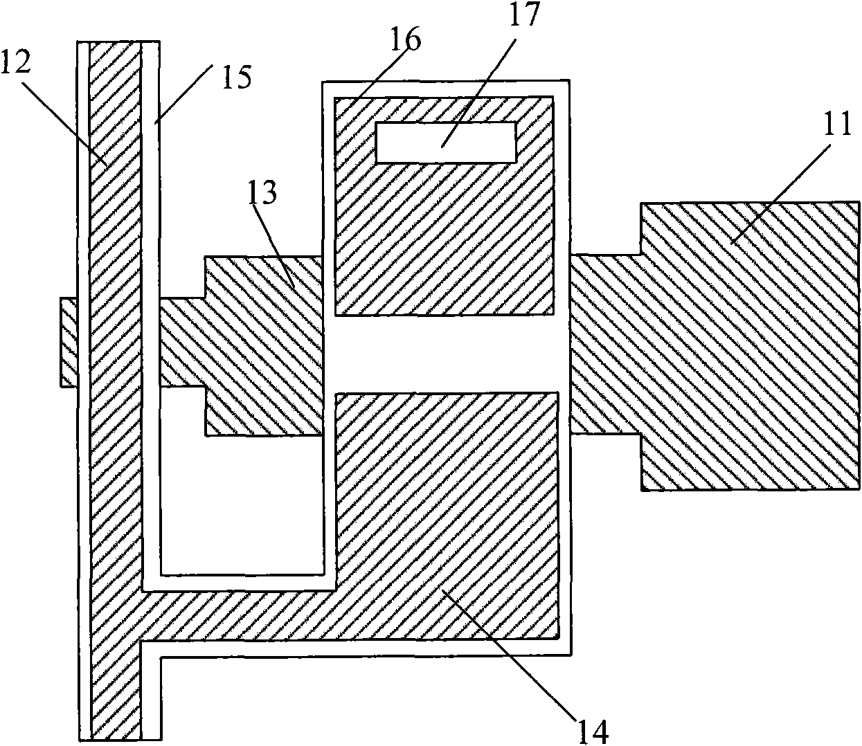 Thin film transistor in liquid crystal display and manufacturing method thereof