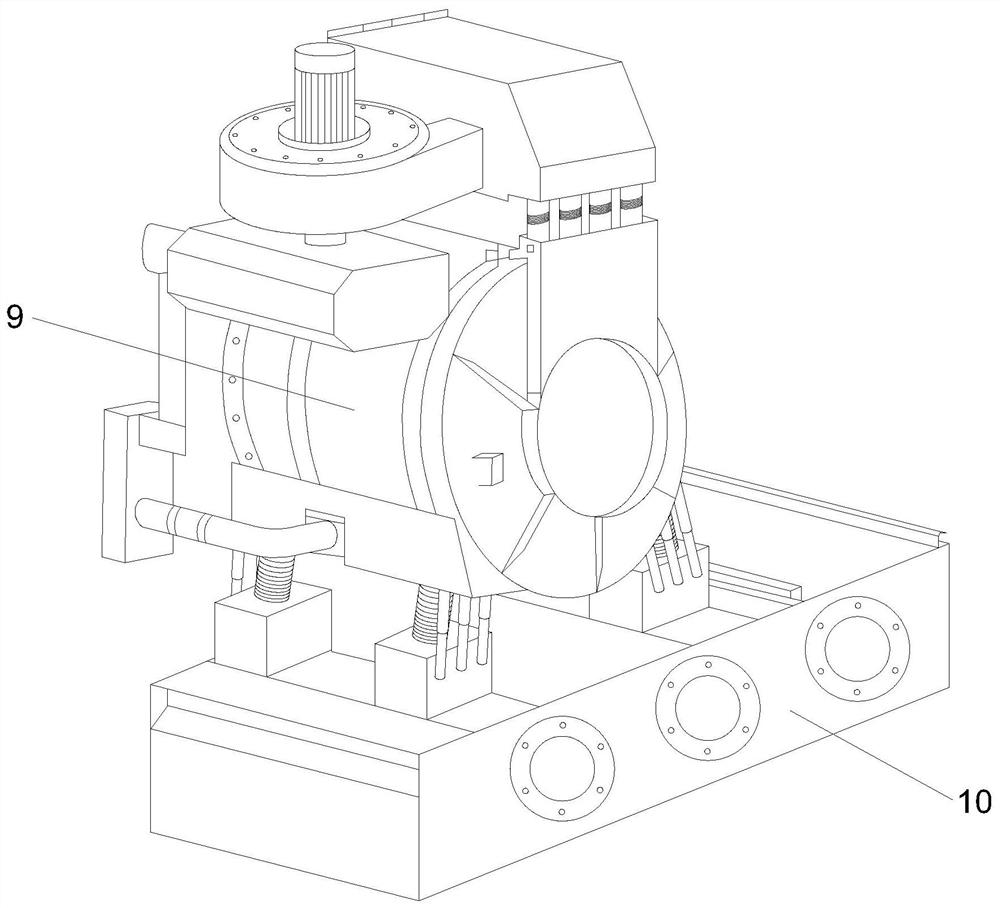 Bearing lubricating mechanism for washing and dehydrating machine and washing and dehydrating machine