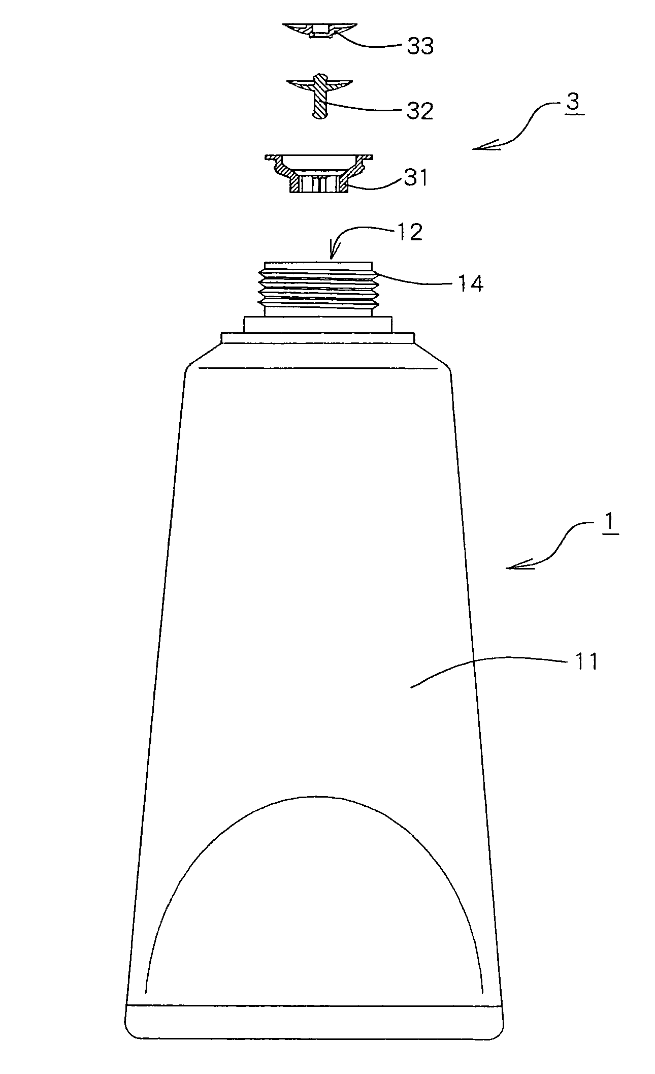 Fluid-storing container