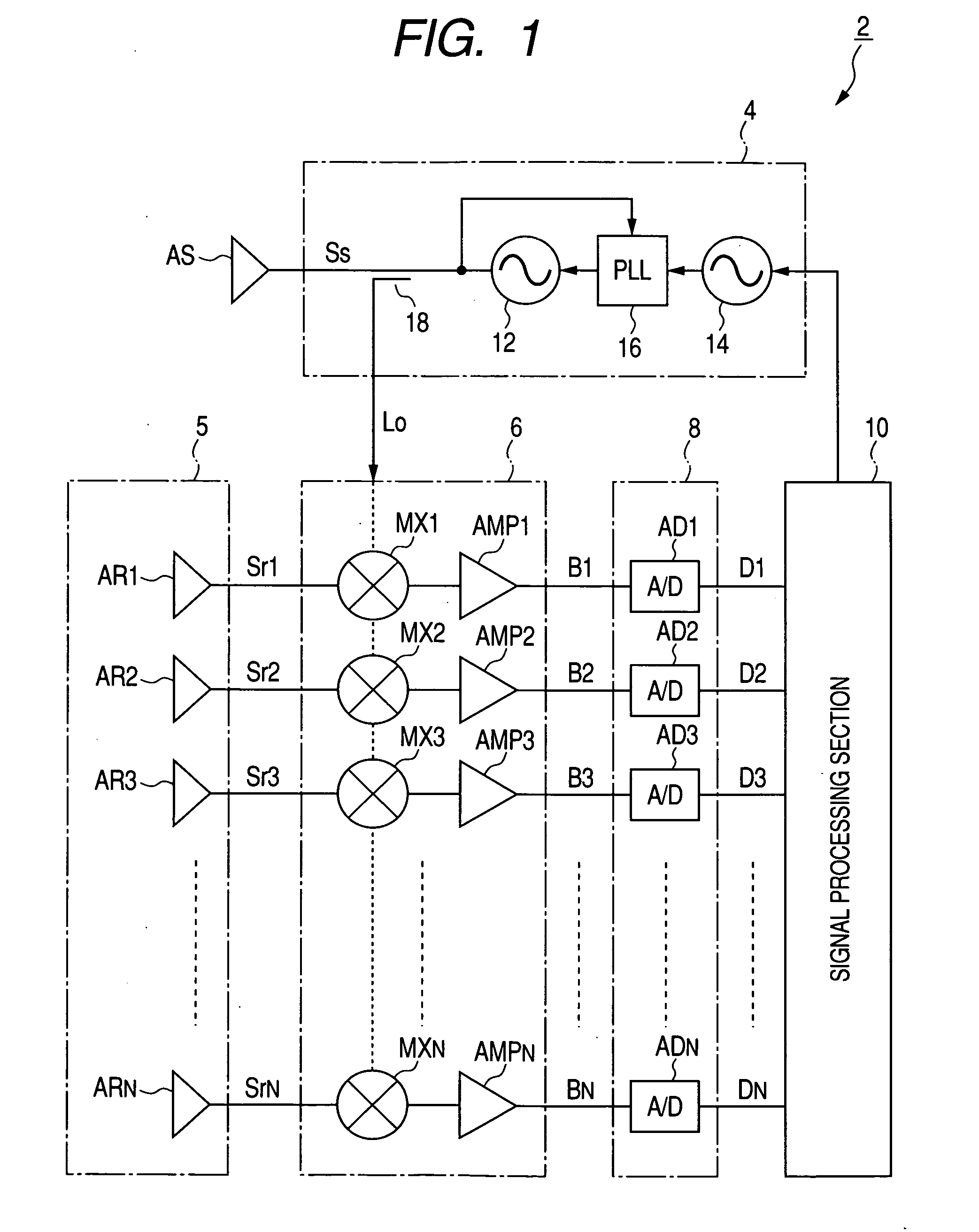 Target object detection apparatus for acquiring information concerning target objects based on correlation matrix derived from signal values corresponding to reflected electromagnetic waves