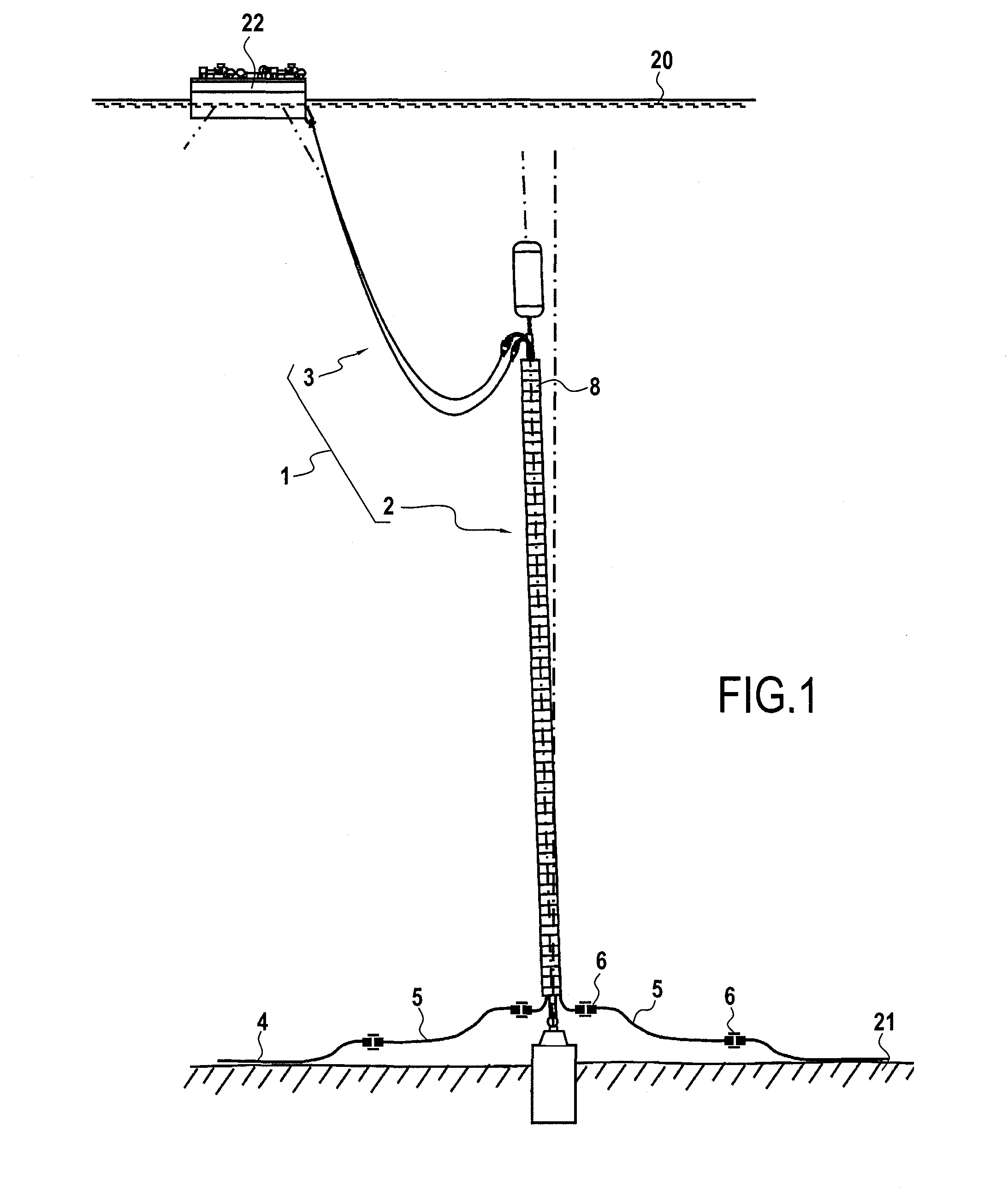 Rigid material for heat-insulation and/or buoyancy for an underwater pipe