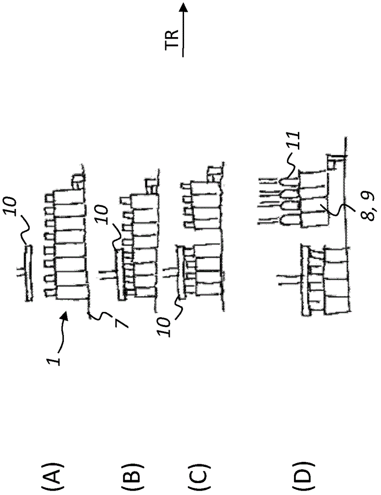 Facilities and methods for transporting, handling and/or manipulating containers