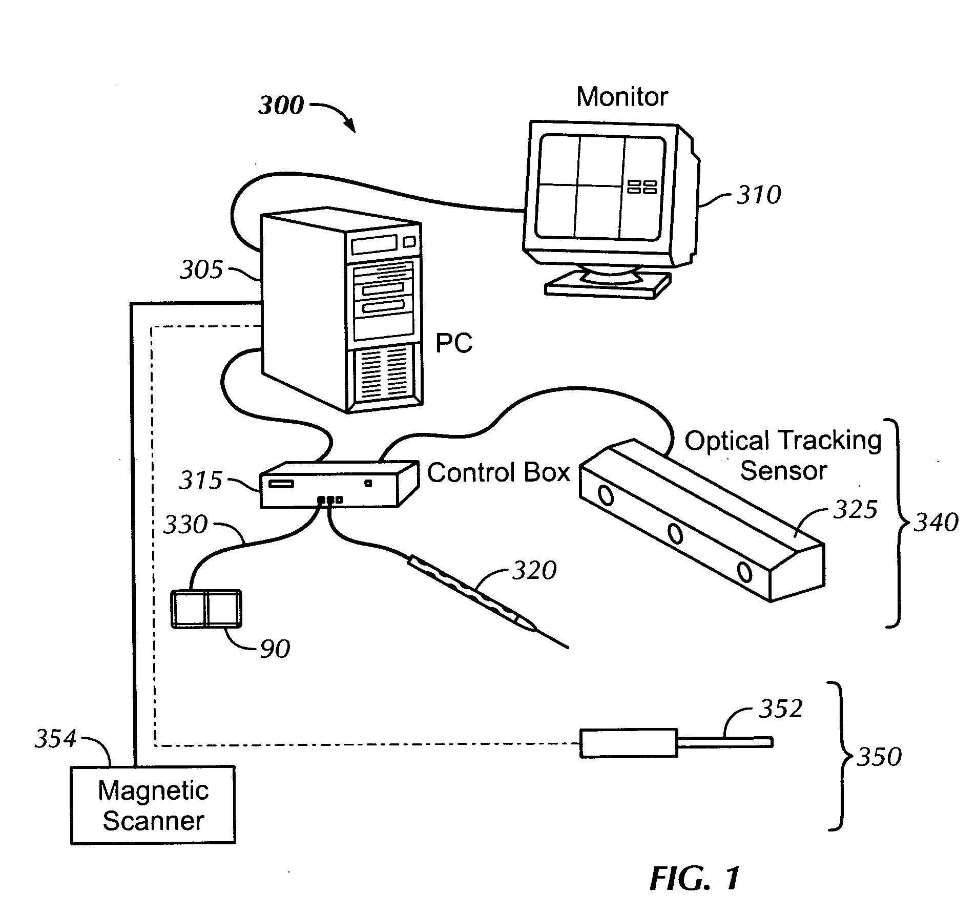 Method and apparatus for calibration, tracking and volume construction data for use in image-guided procedures