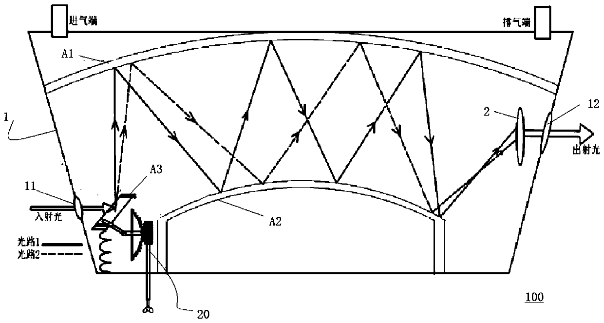 a gas absorber