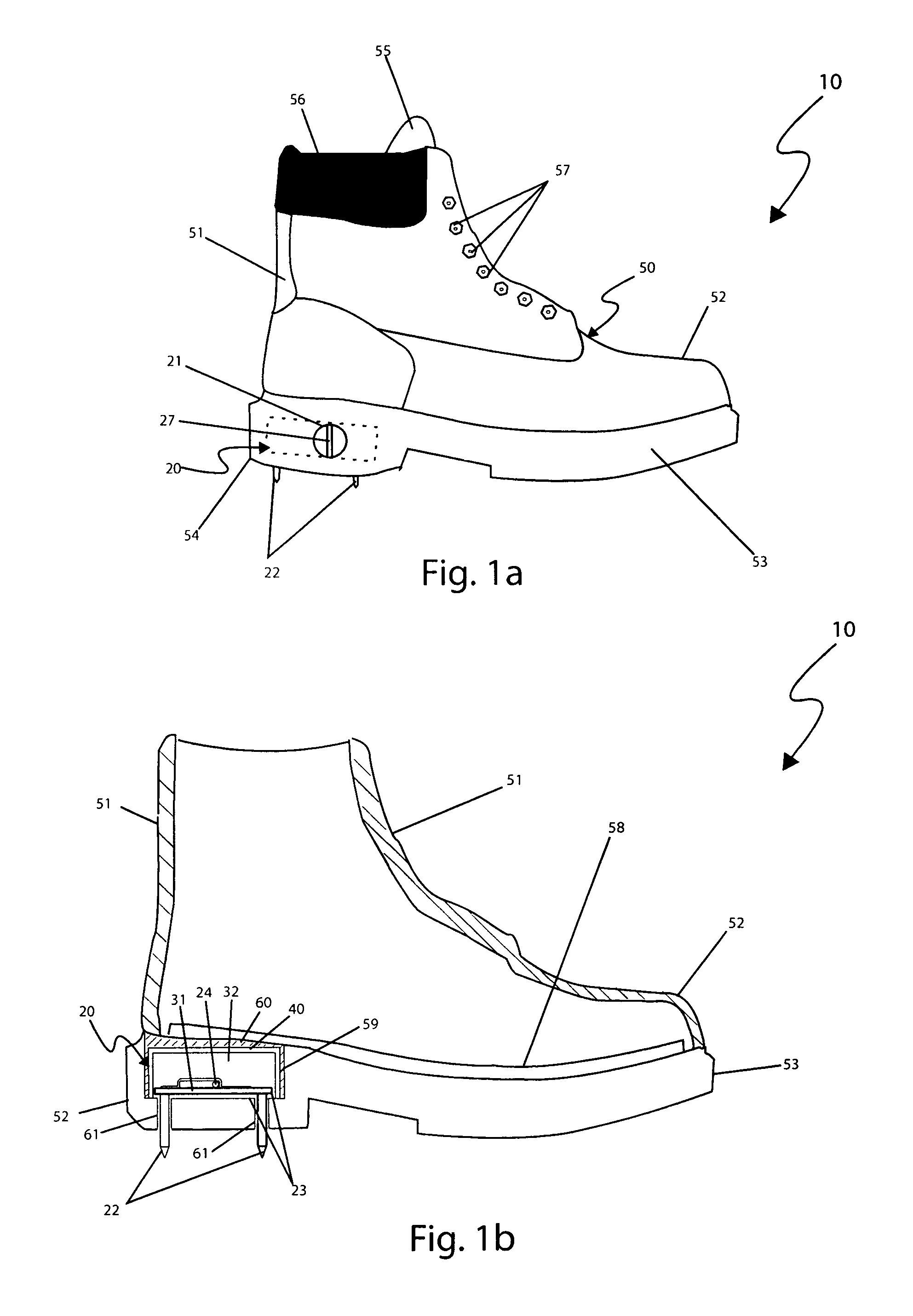 Boot with heel spikes and method of use thereof