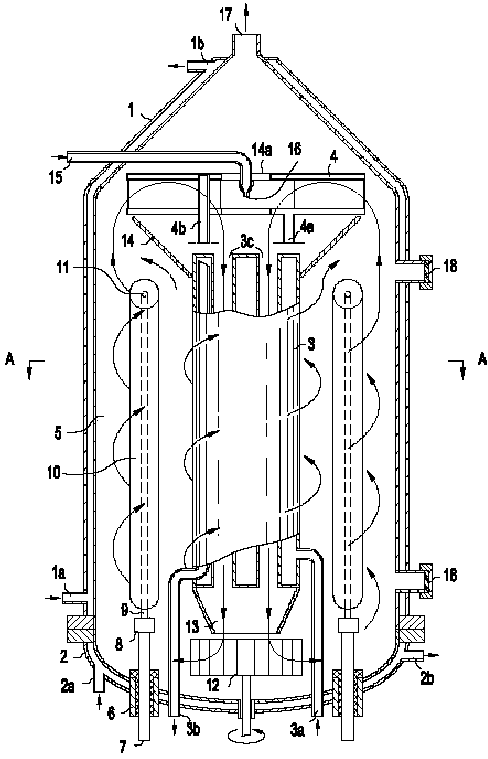 Production apparatus and production method for polysilicon rod
