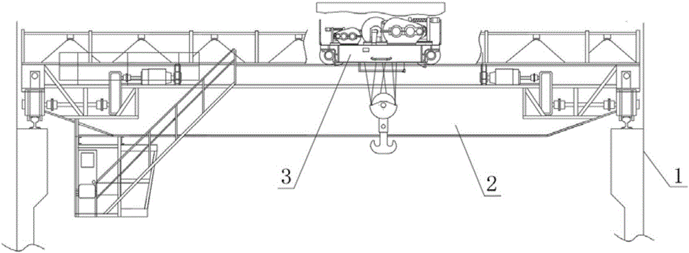 Small material transferring system suitable for upper side of pit