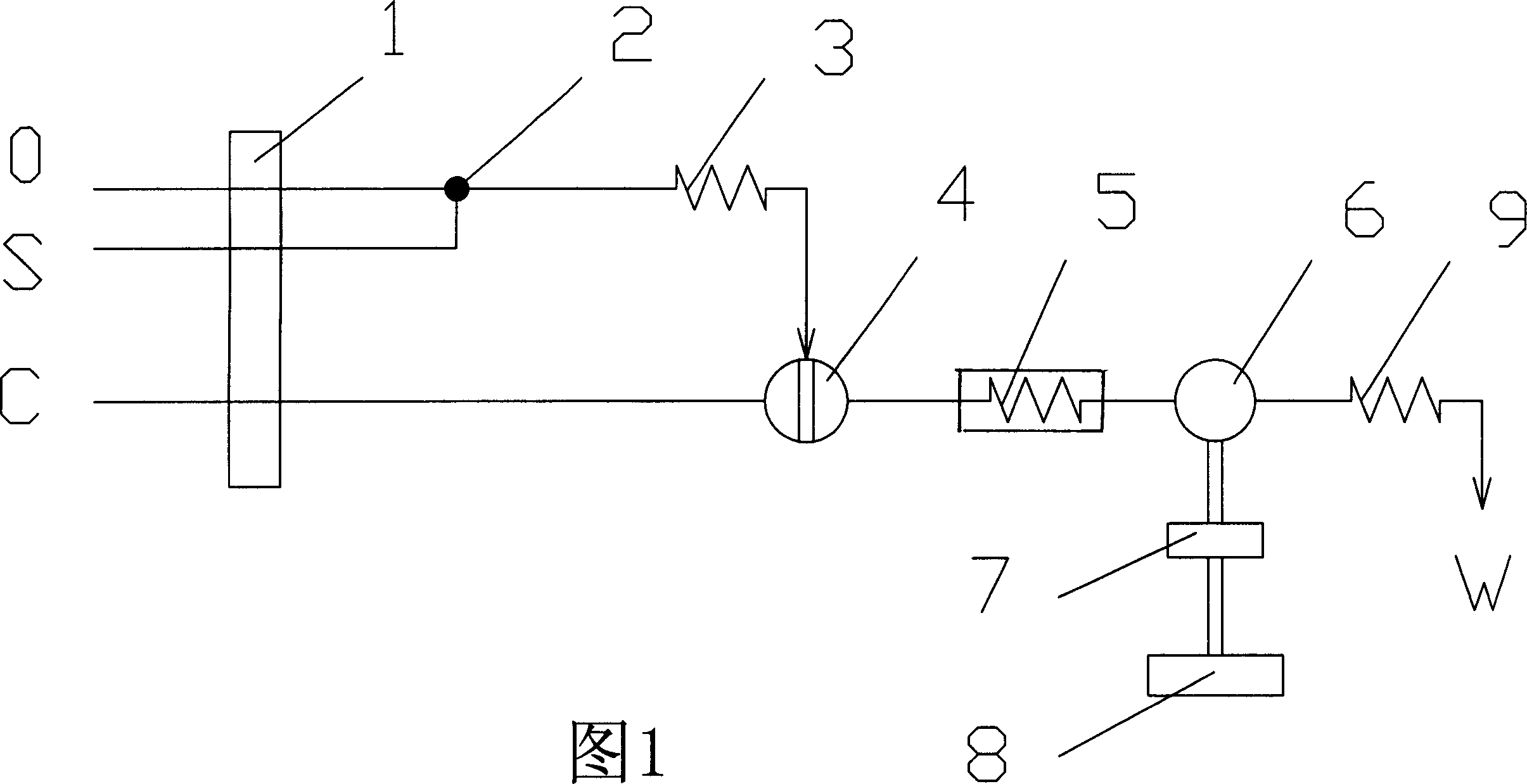 Reference automatic analasing method for detecting chemical oxygen demand in seawater