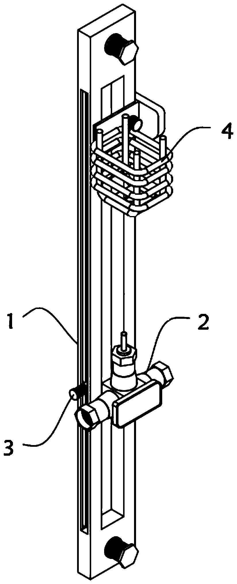 Automatic device for solving problem of unsmooth blood guide in blood purification