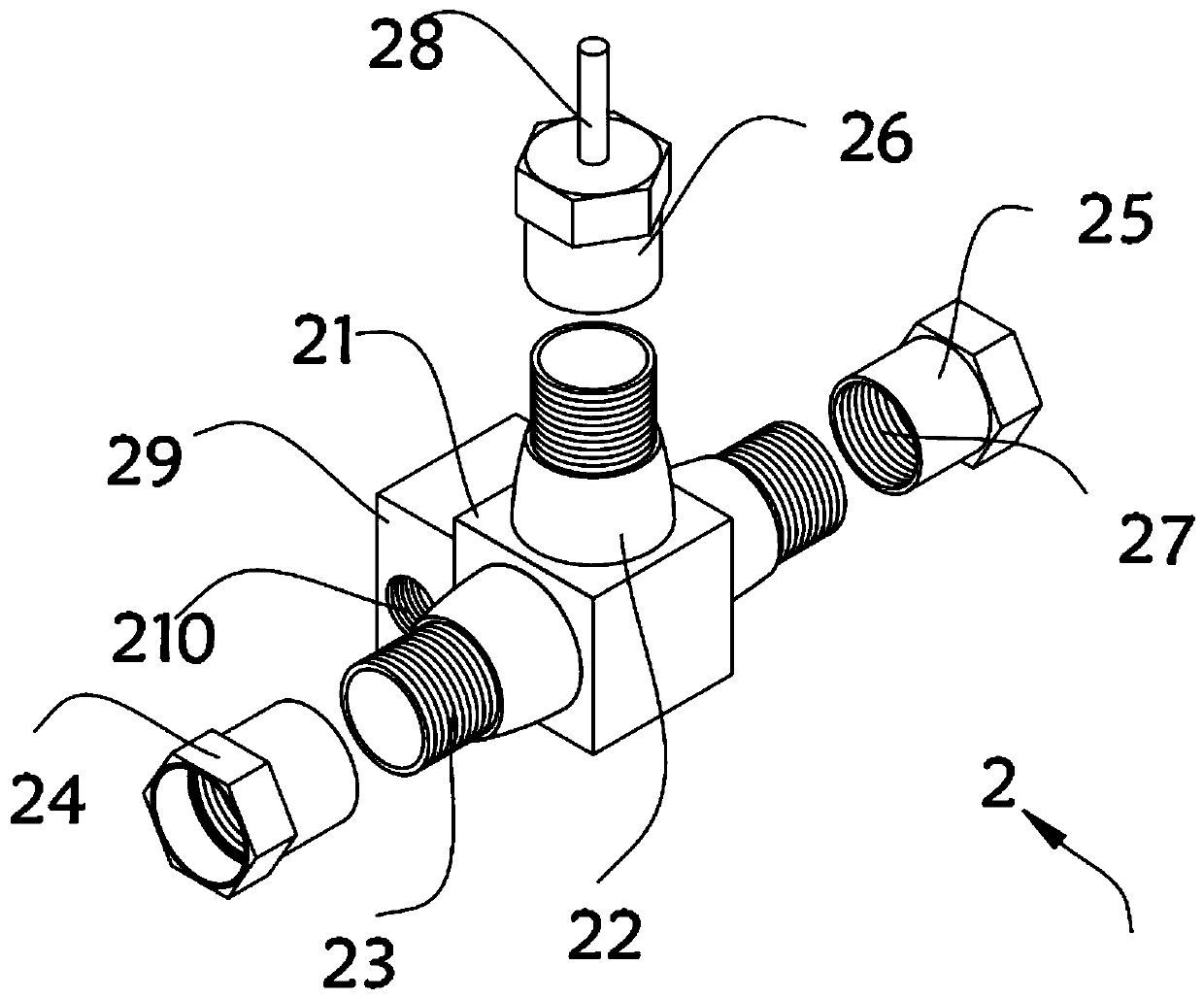 Automatic device for solving problem of unsmooth blood guide in blood purification