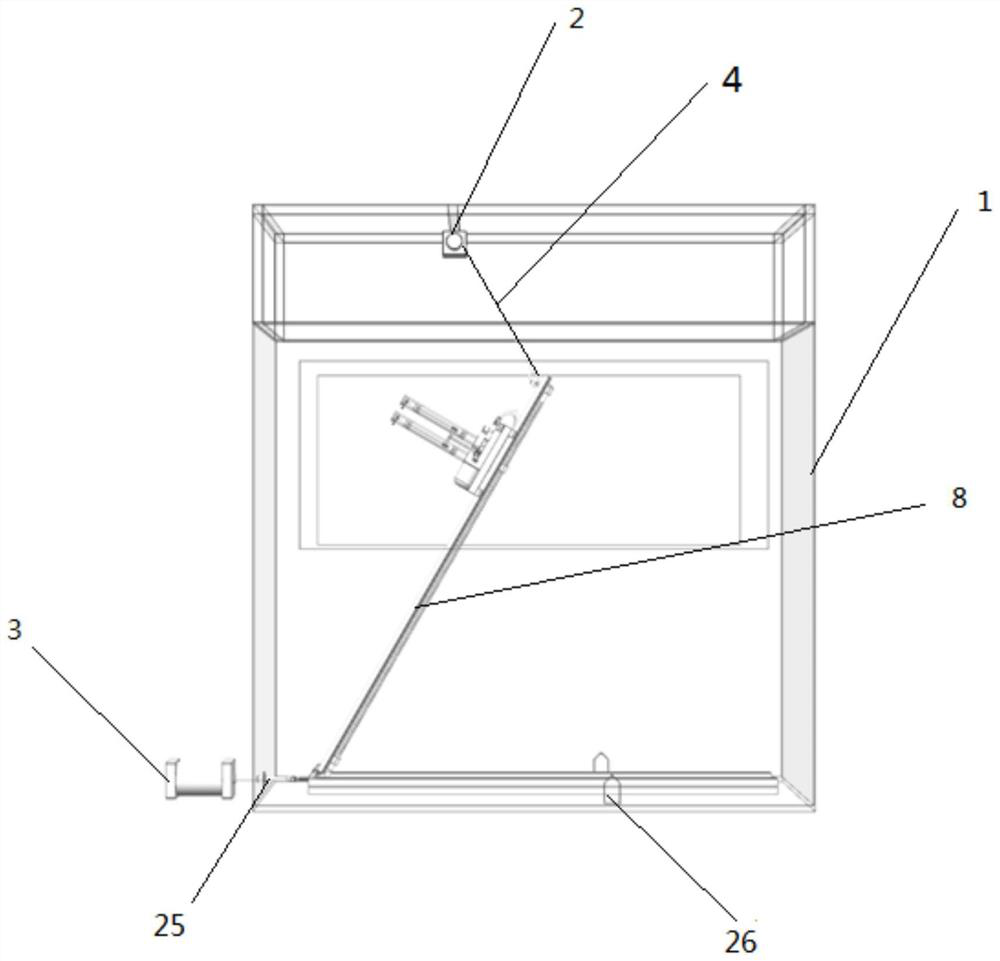 A reloading underwater salvo device with adjustable boat speed and launch relative position