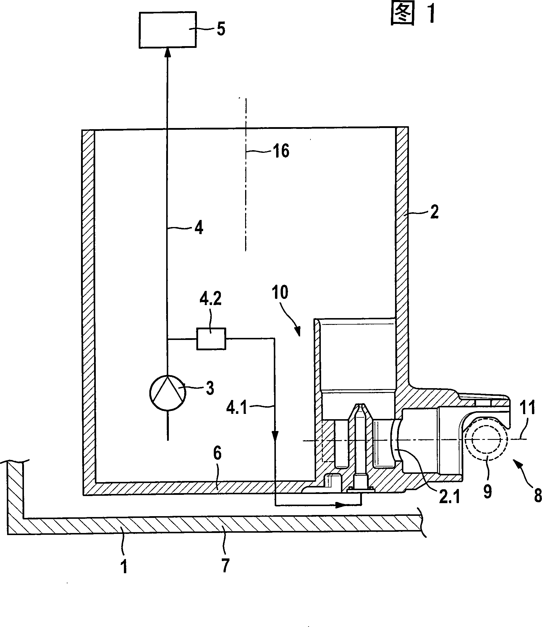 Device for transporting fuel