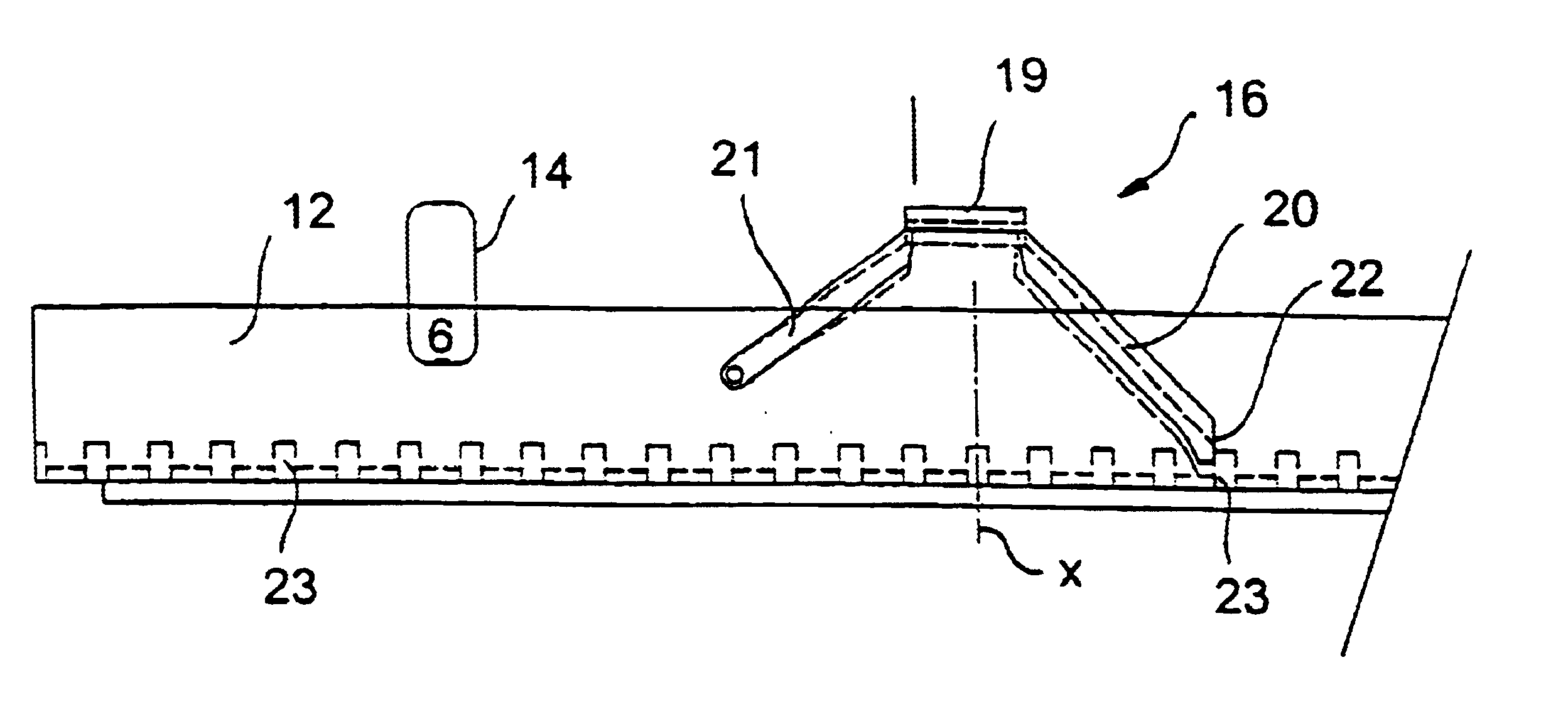 Inhalator comprising a dosage counting device