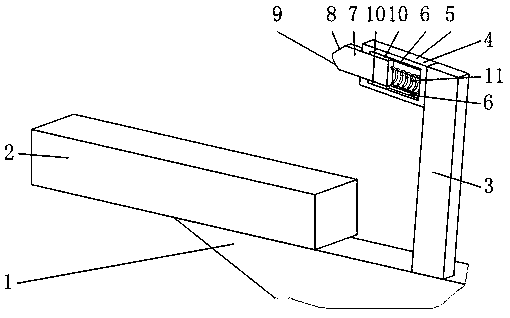 Vascular scissors device used in medical field