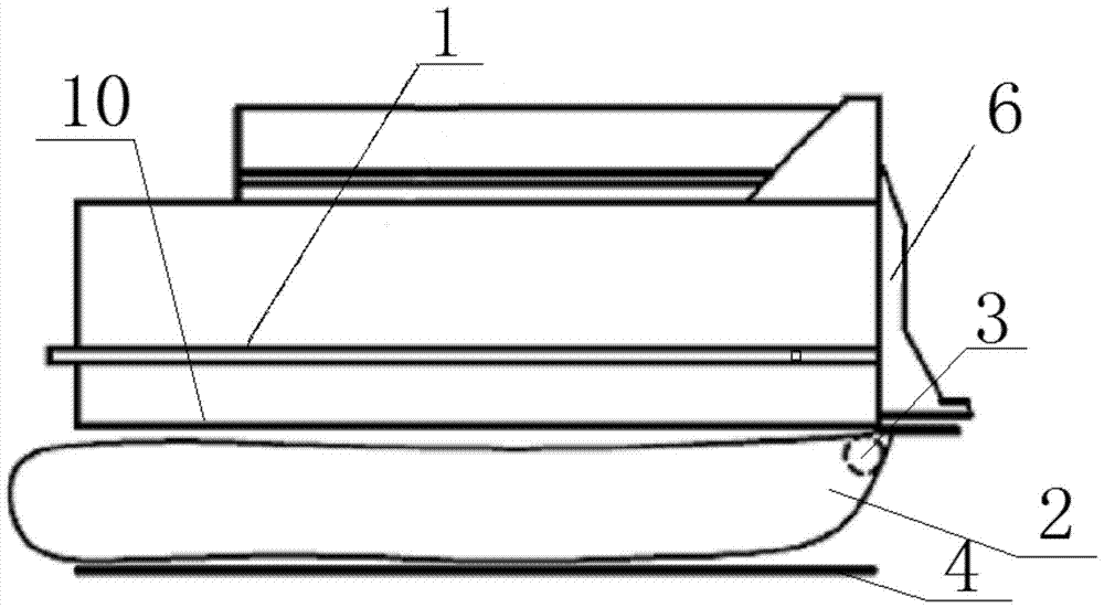 A power battery pack safety device for vehicles