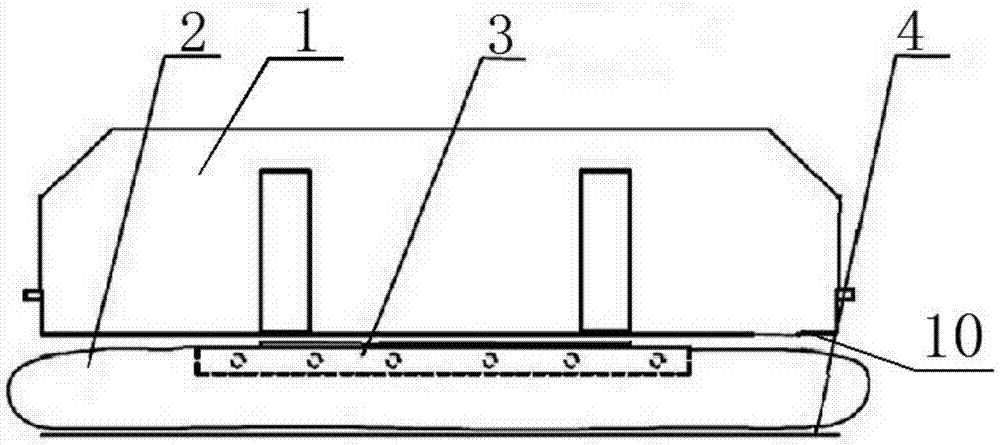 A power battery pack safety device for vehicles