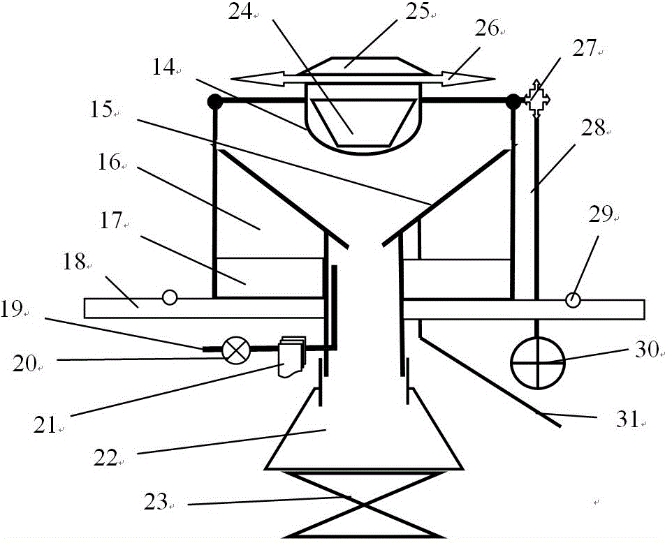 A vertical high-concentration na  <sup>131</sup> iSolution production device
