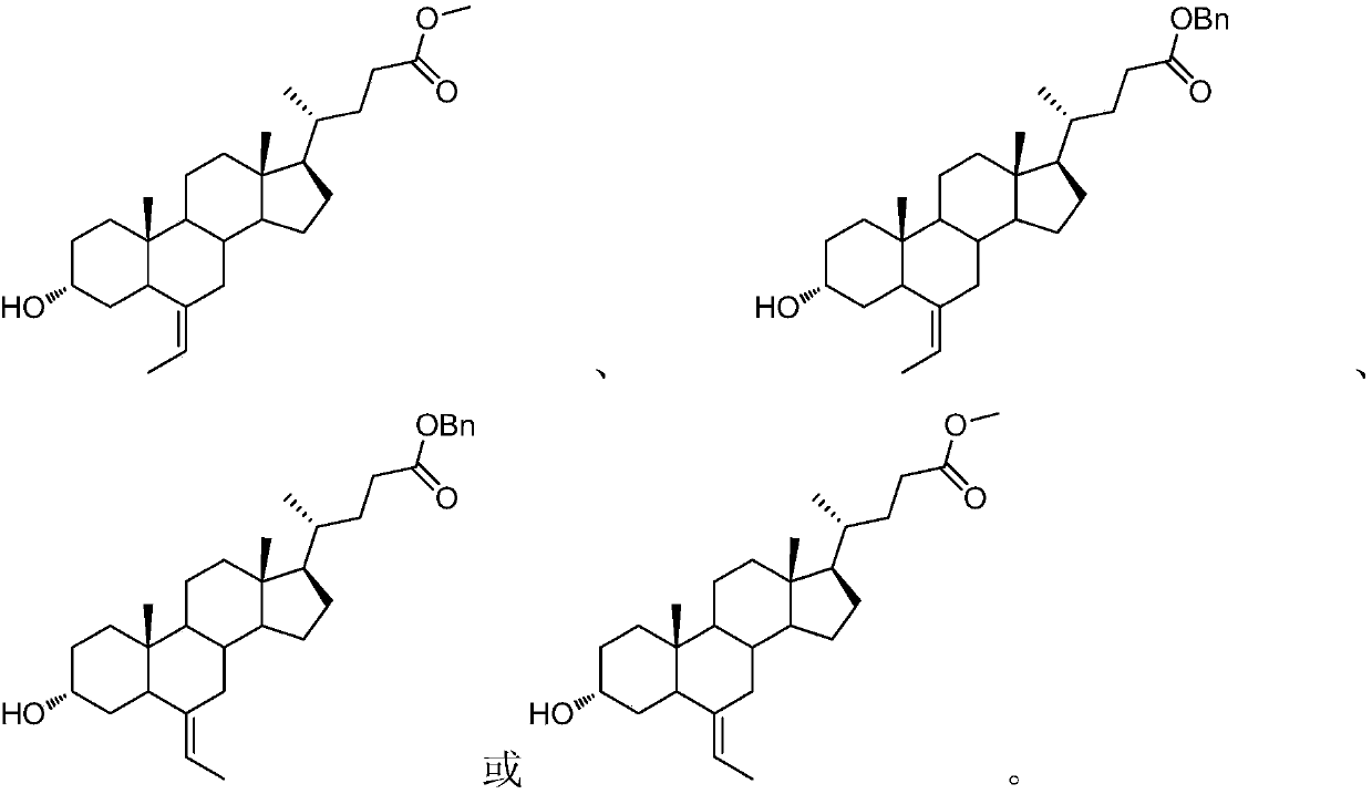 Preparation method of obeticholic acid and intermediate thereof