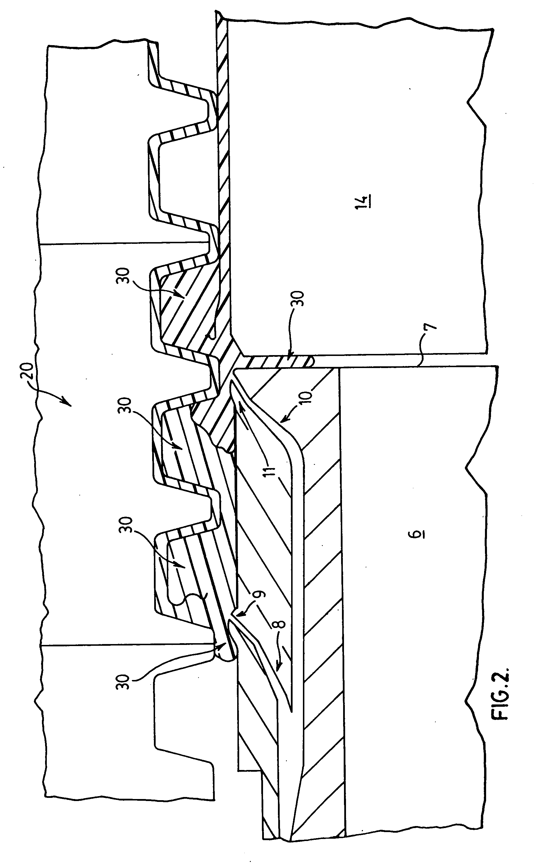 Pipe extruding system with cooling plug separation
