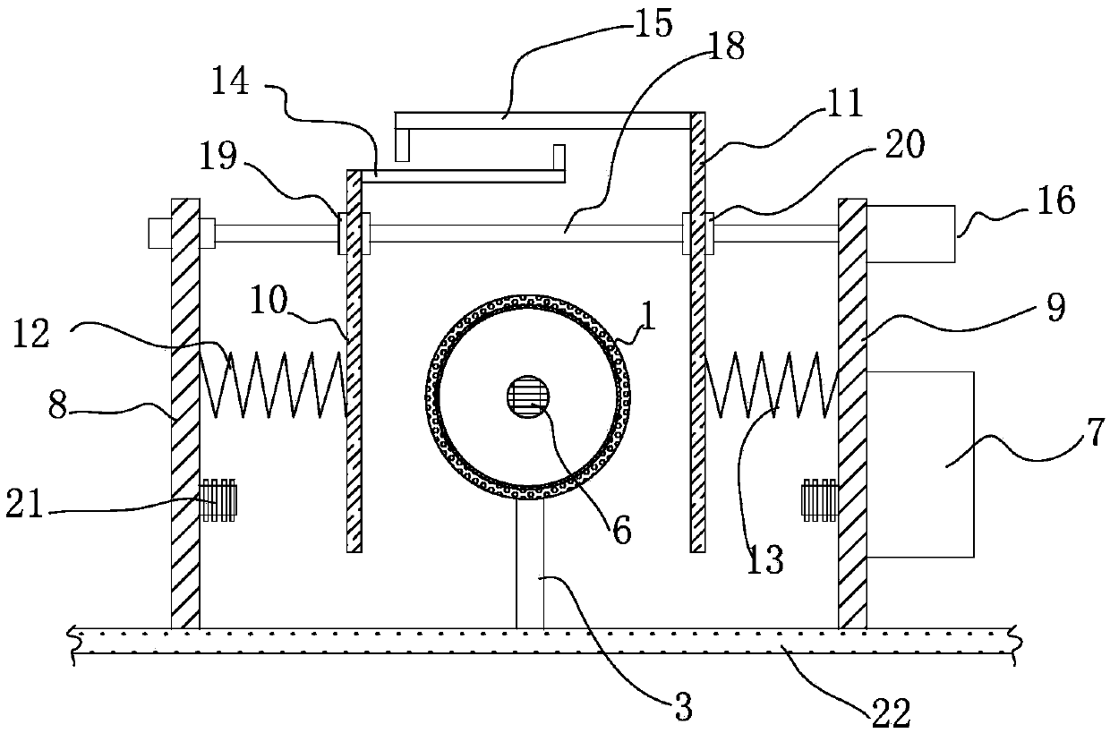 Monitoring device for preventing server humidity standard exceeding