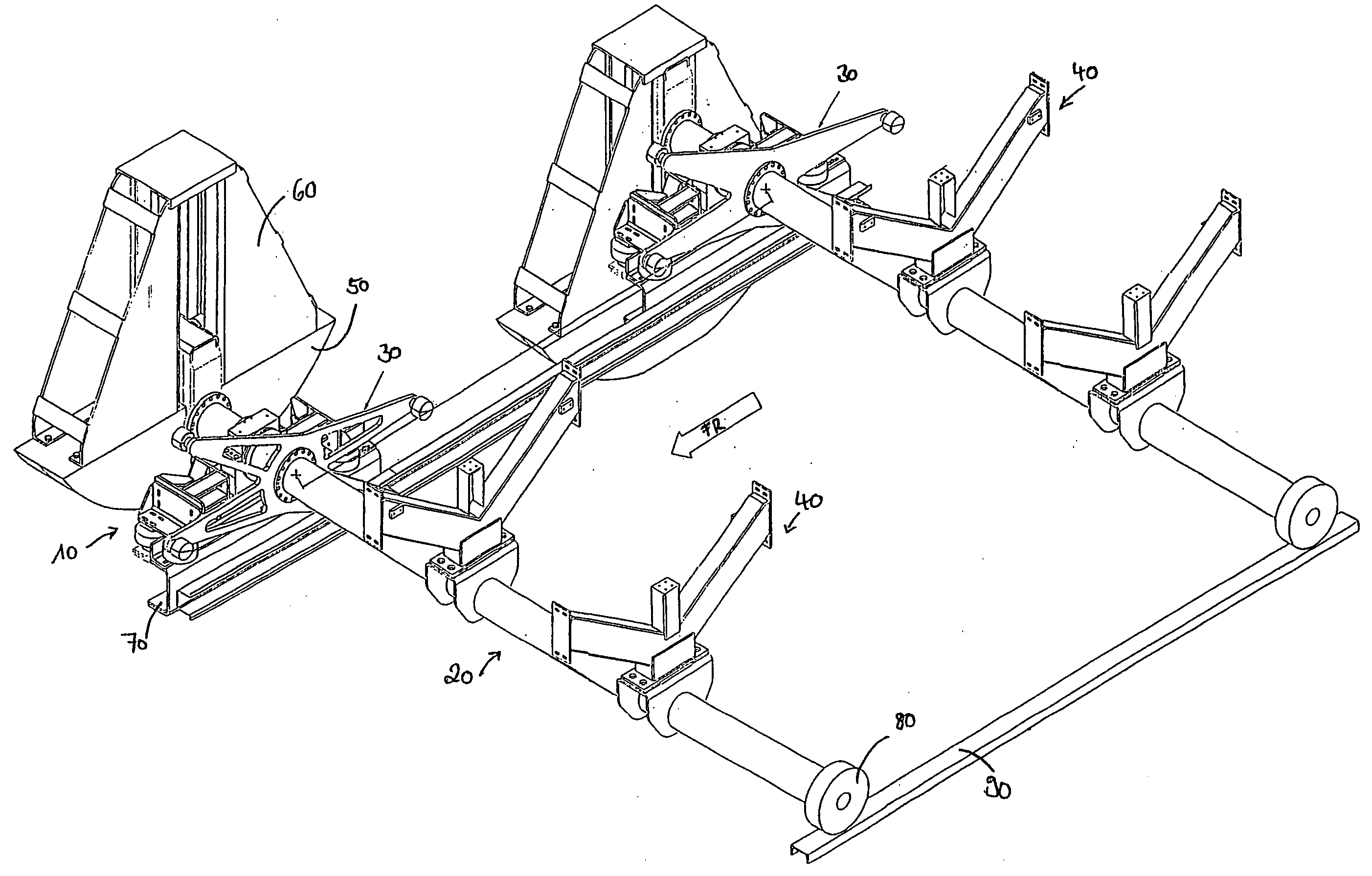 Unit and Method for Conveying Workpieces Along a Processing