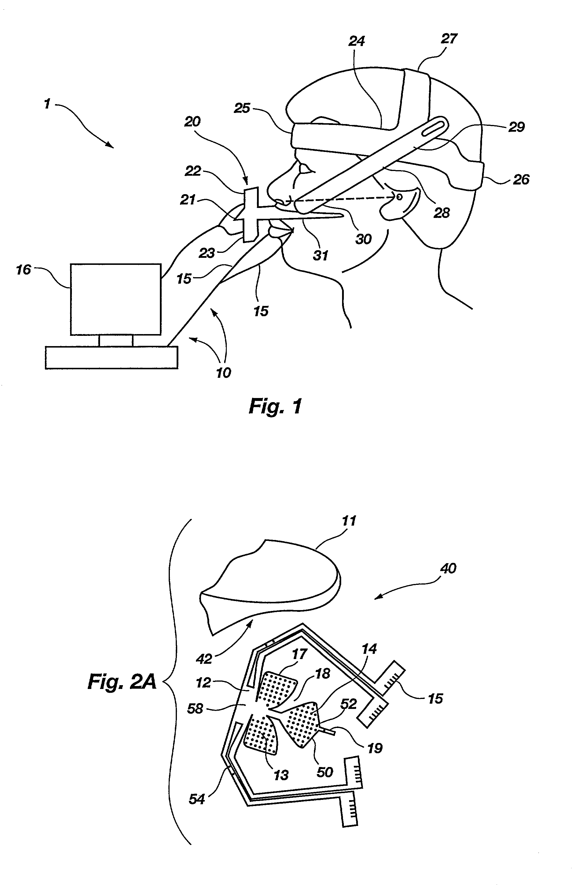 Palatometer and nasometer apparatus