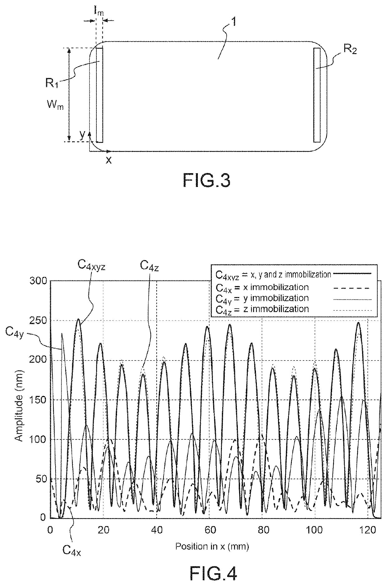 Vibrating device comprising embedded mechanical reflectors for defining an active plate mode propagation area and mobile apparatus comprising the device