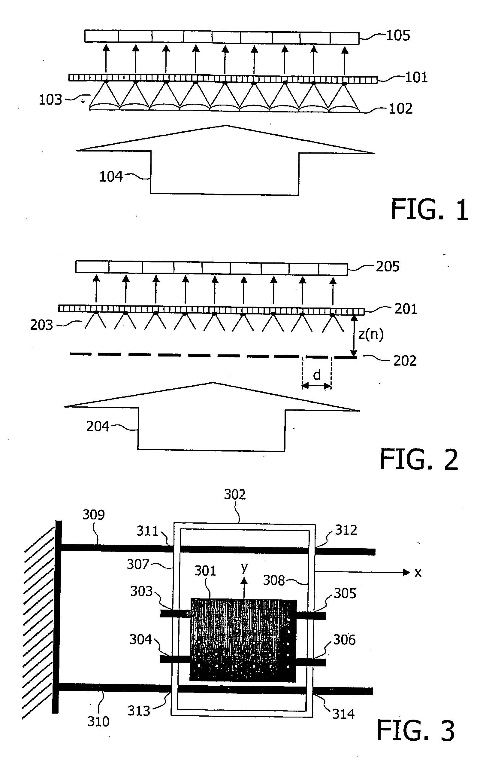 Optical device for scanning an information carrier