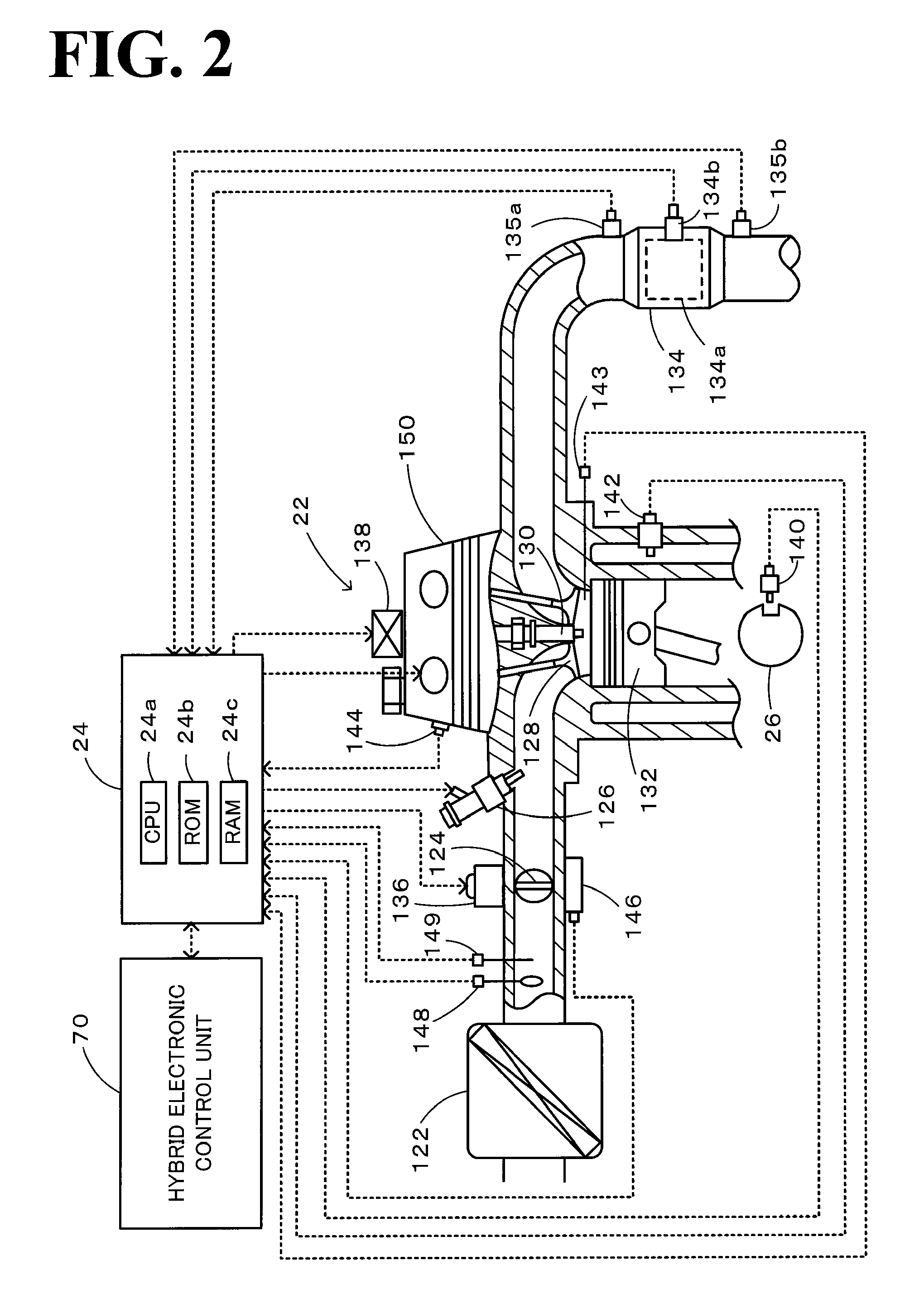 Hybrid vehicle and control method of hybrid vehicle