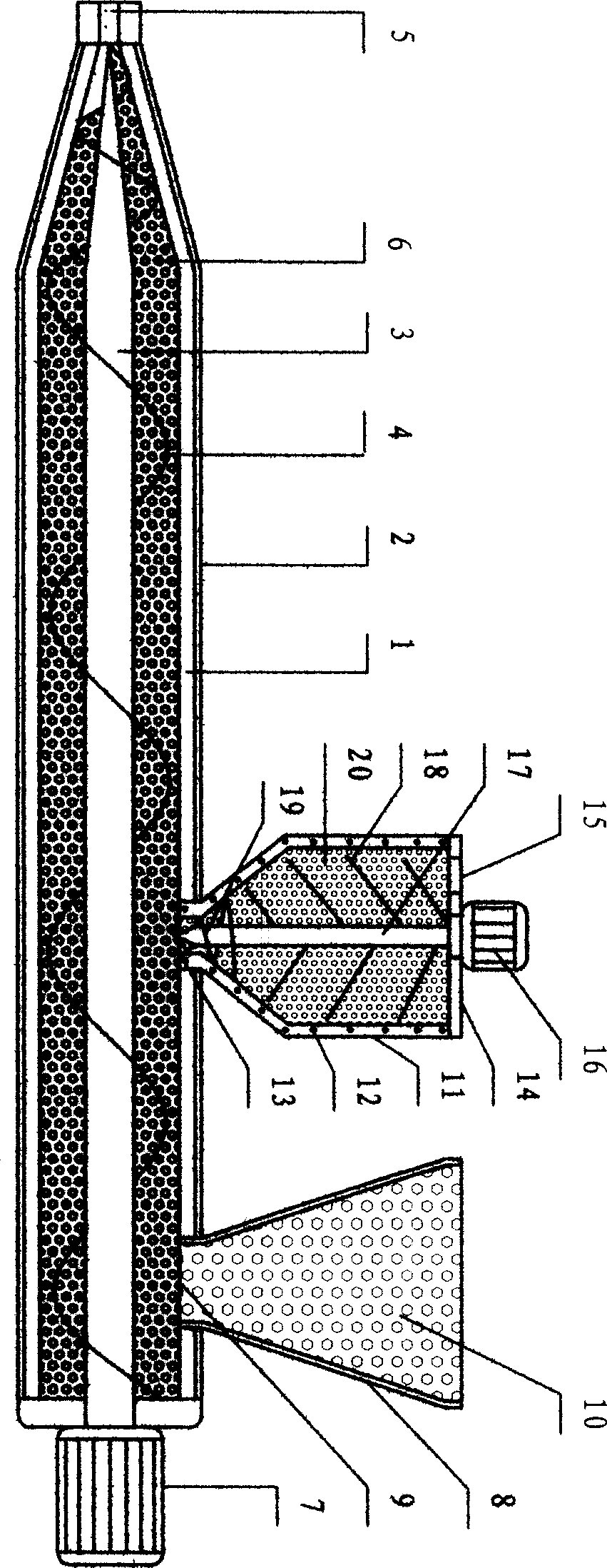 Method and device for preparing polymer glassy alloy