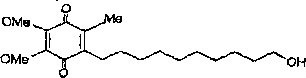 Transmucosal administration of 2,3-dimethoxy-5-methyl-6-(10- hydroxydecy l)-1,4-benzoquinone