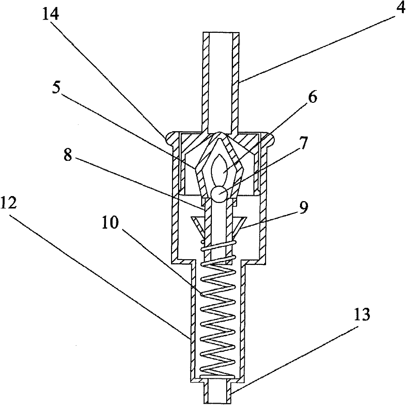 Press-type spray mineral water bottle