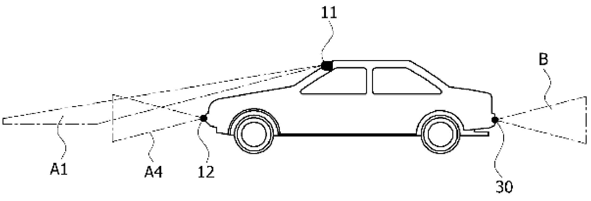 Vehicle-mounted periphery recognition device